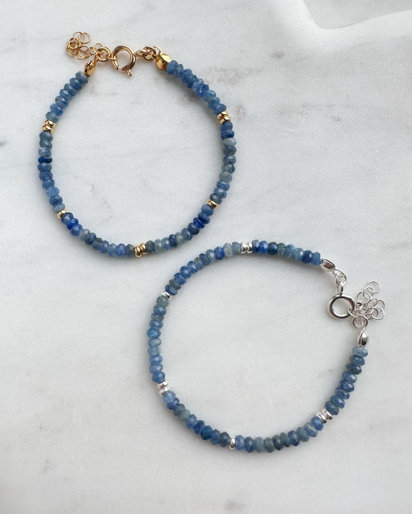 Blue Kyanite bracelet