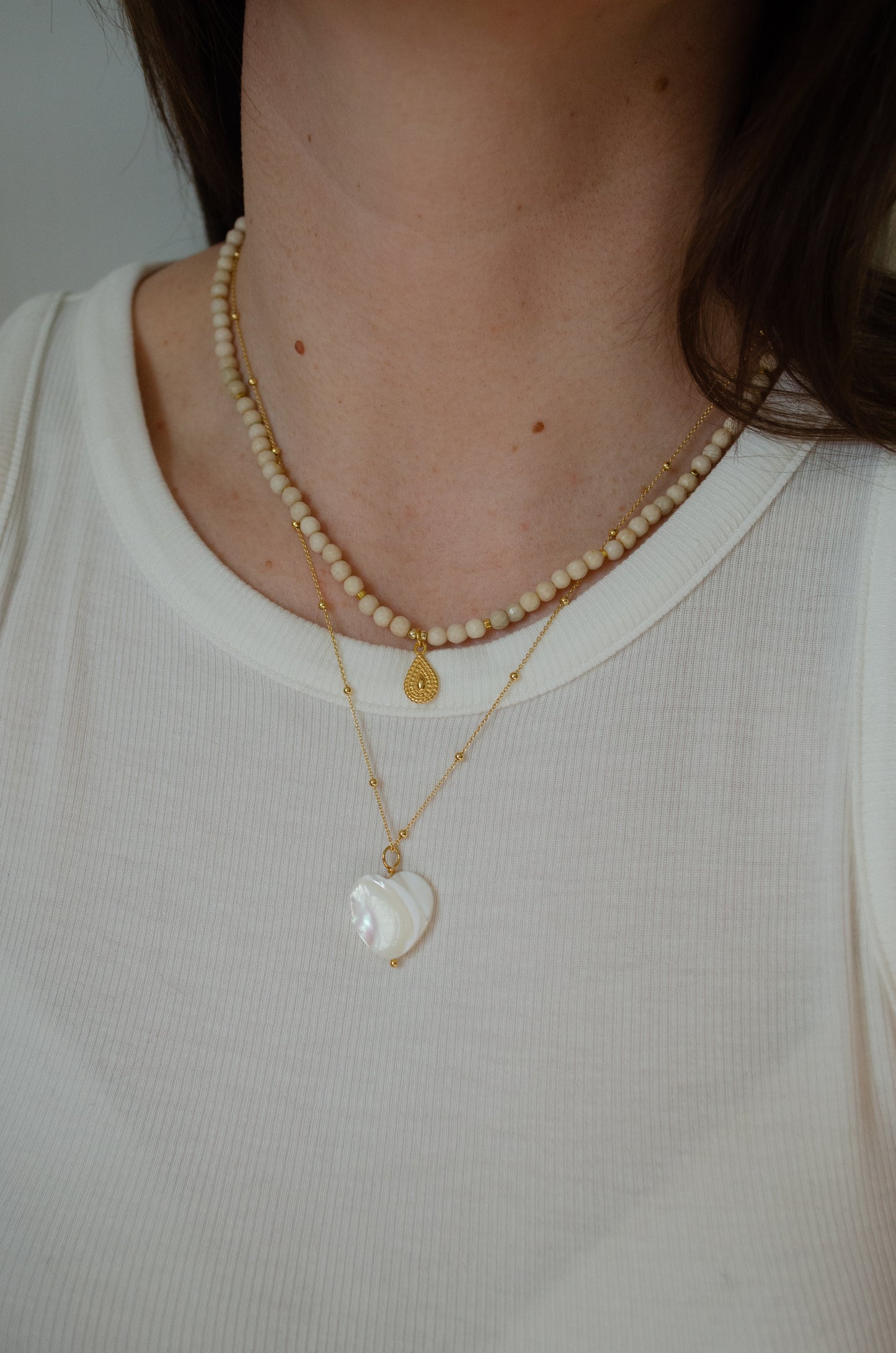 Crème necklace