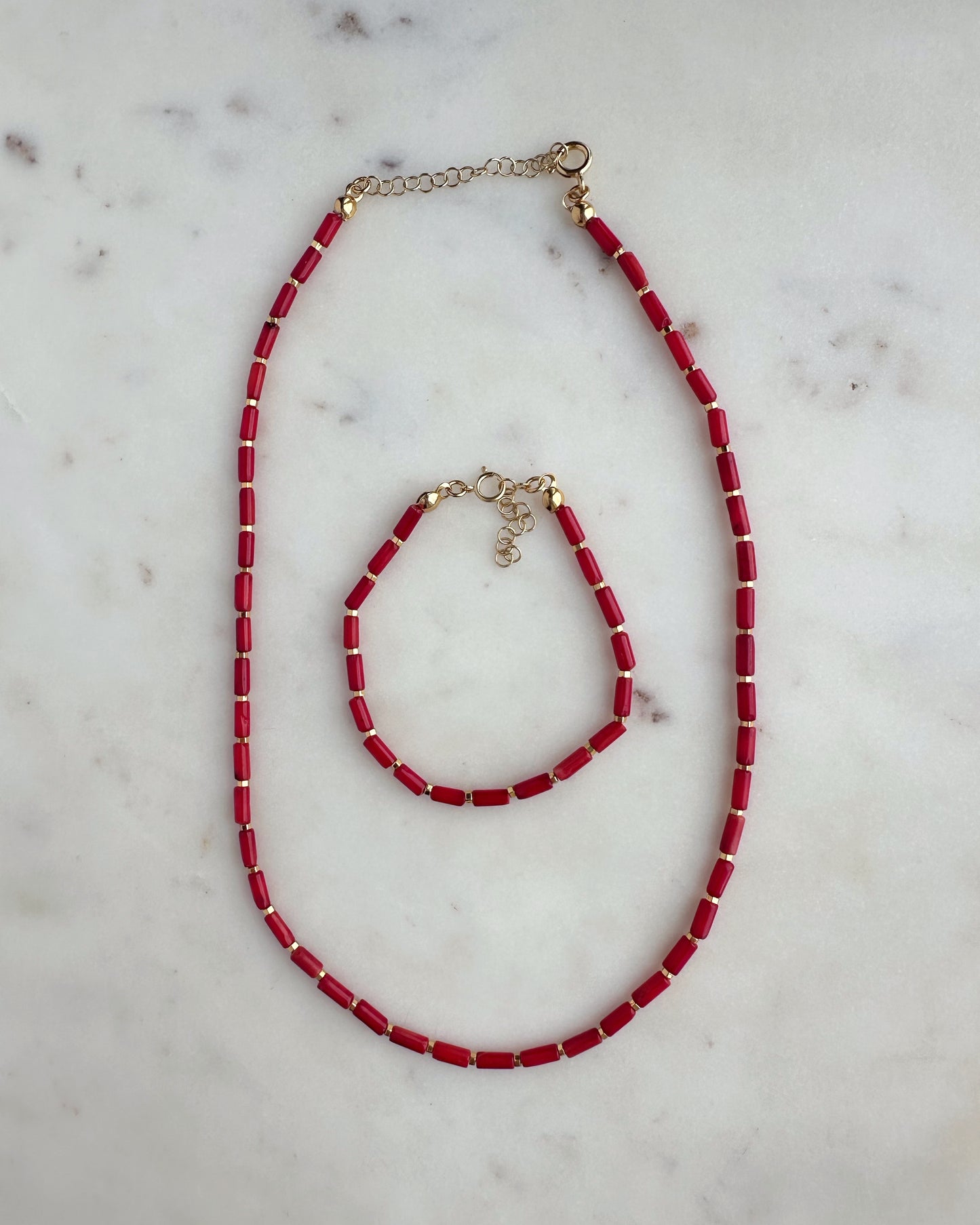 Red Coral bracelet