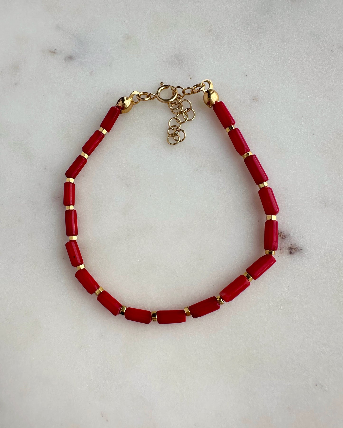 Red Coral bracelet