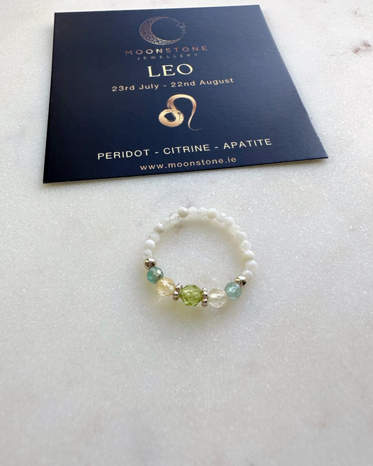 Zodiac - Leo ring