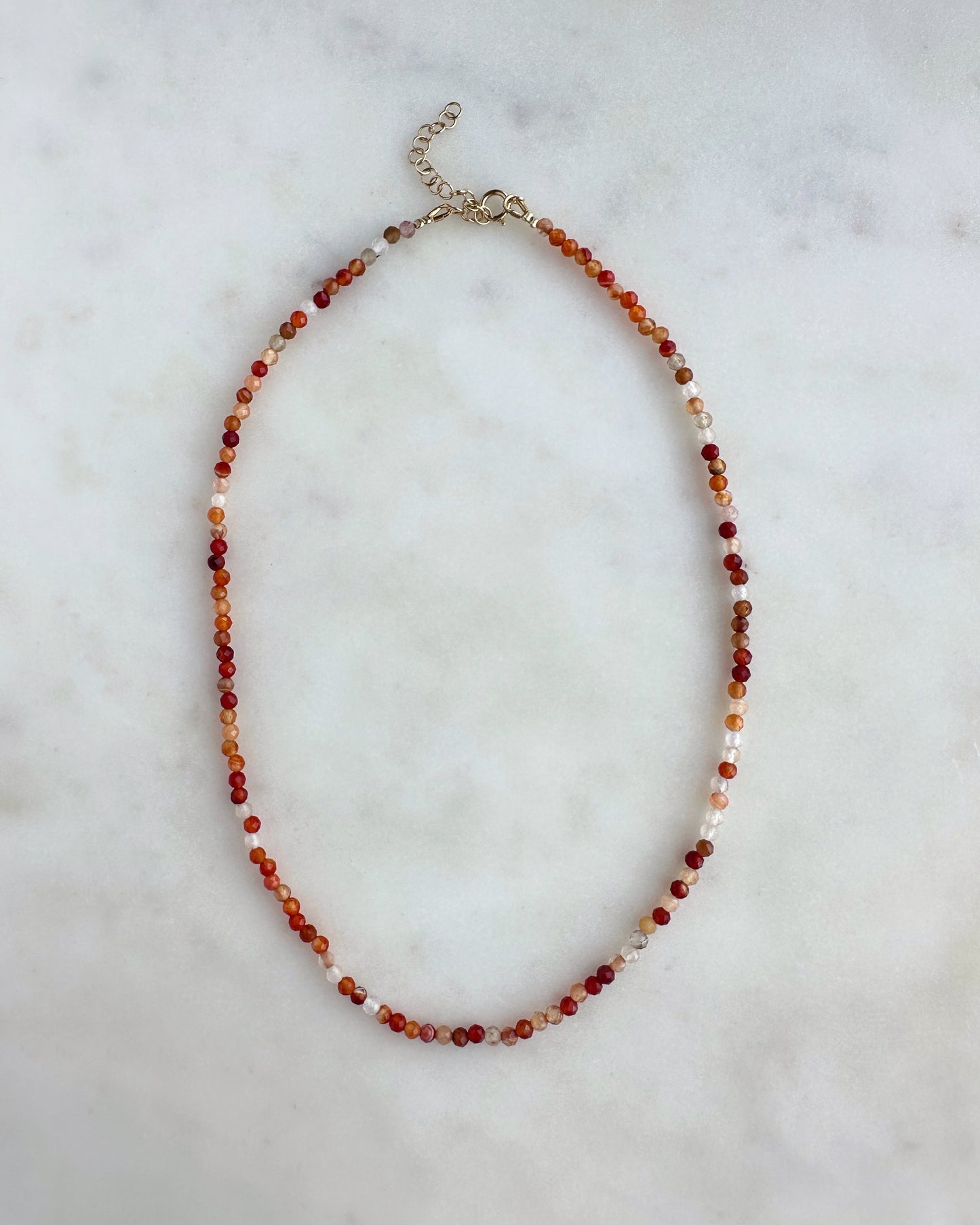 Carnelian necklace