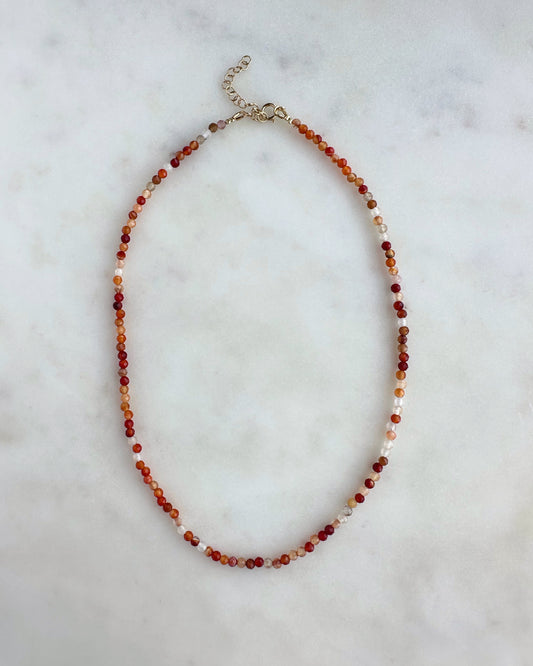 Carnelian necklace