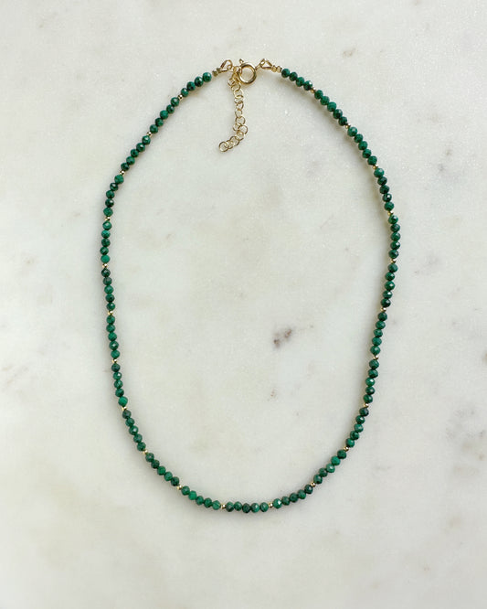 Malachite necklace
