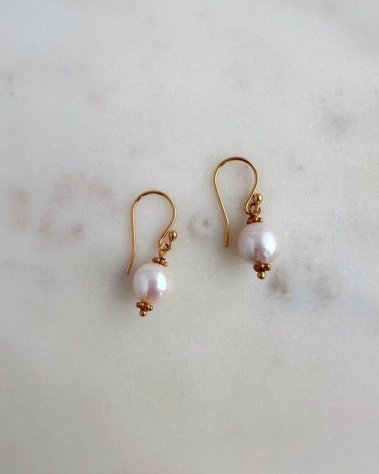 Pearl Ball earrings