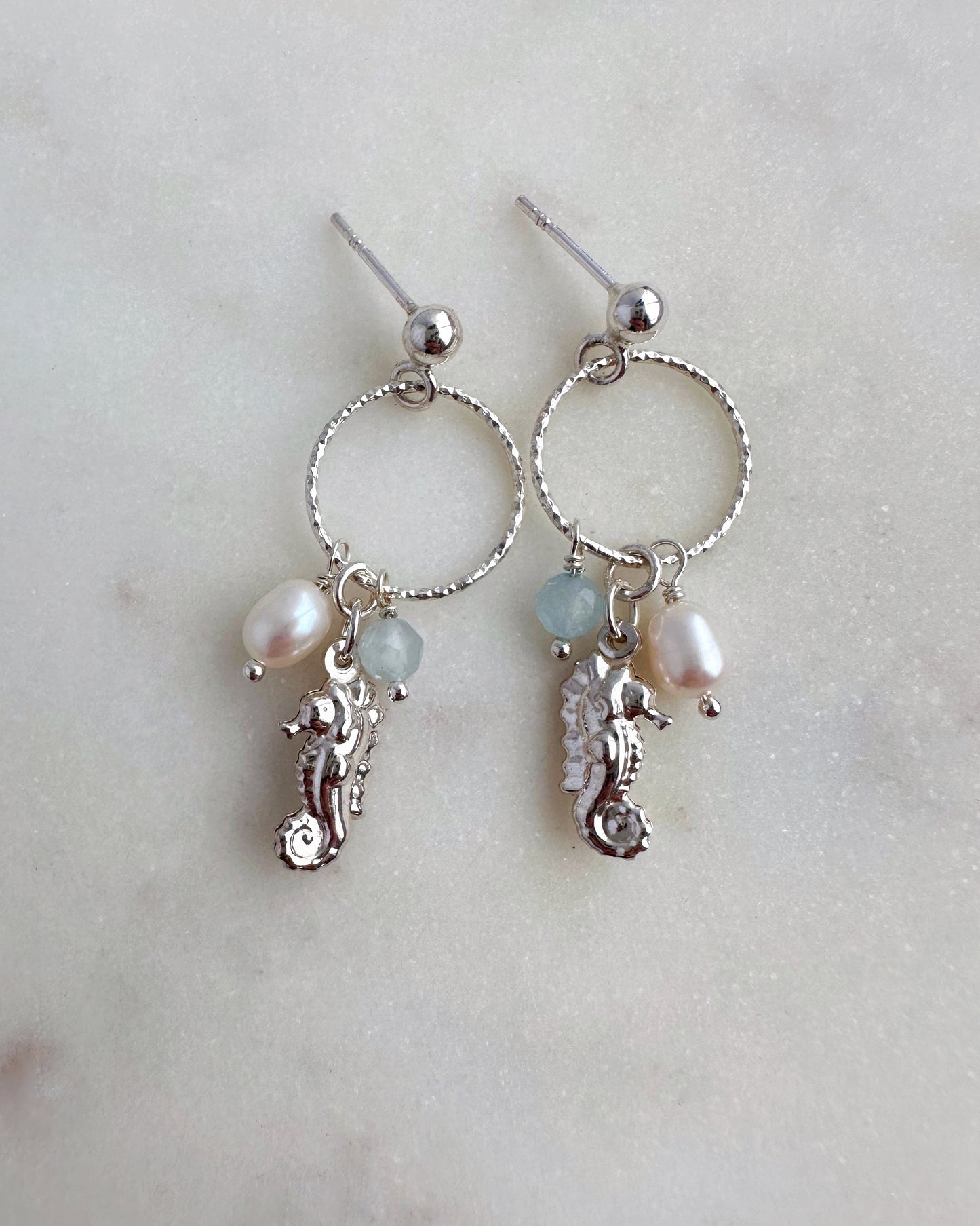 Marine earrings