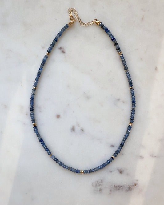 Blue Kyanite necklace