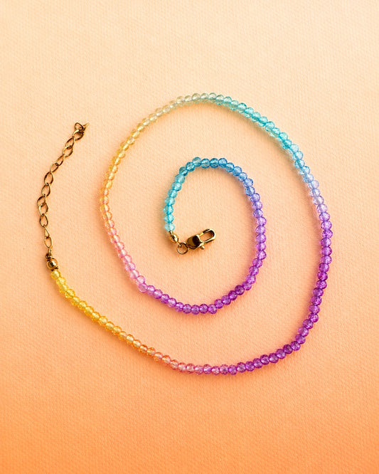 Shimmering Rainbow necklace