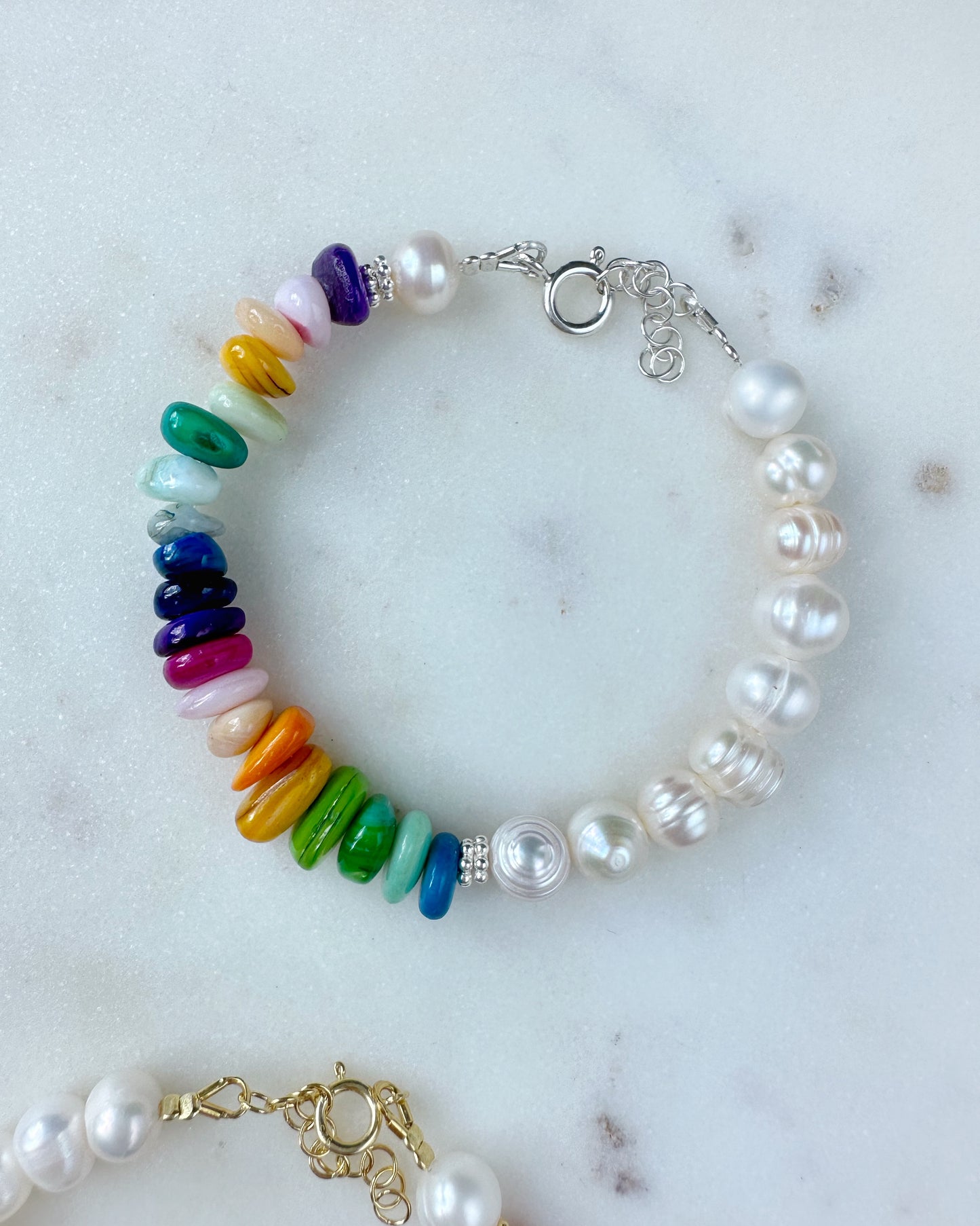 Seaside Rainbow bracelet