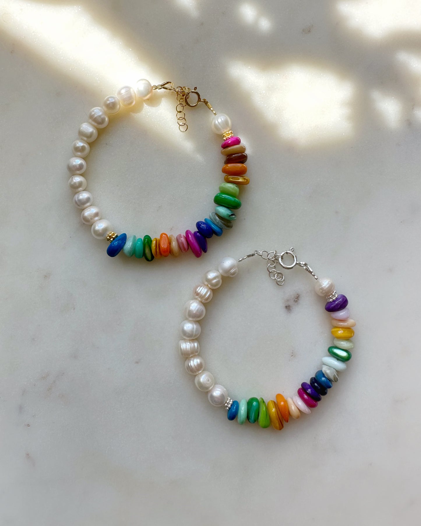 Seaside Rainbow bracelet