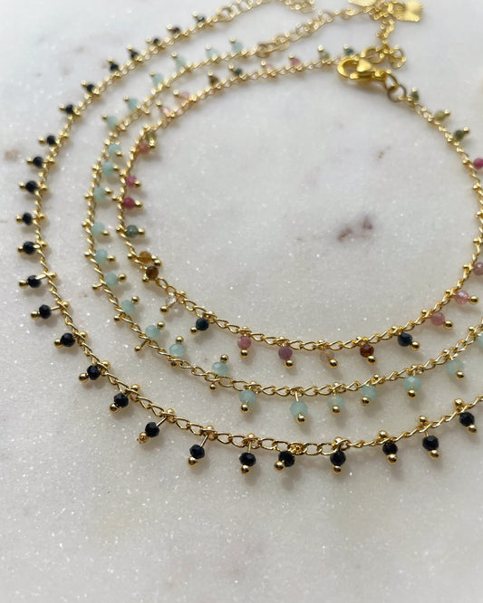 Droplets anklet