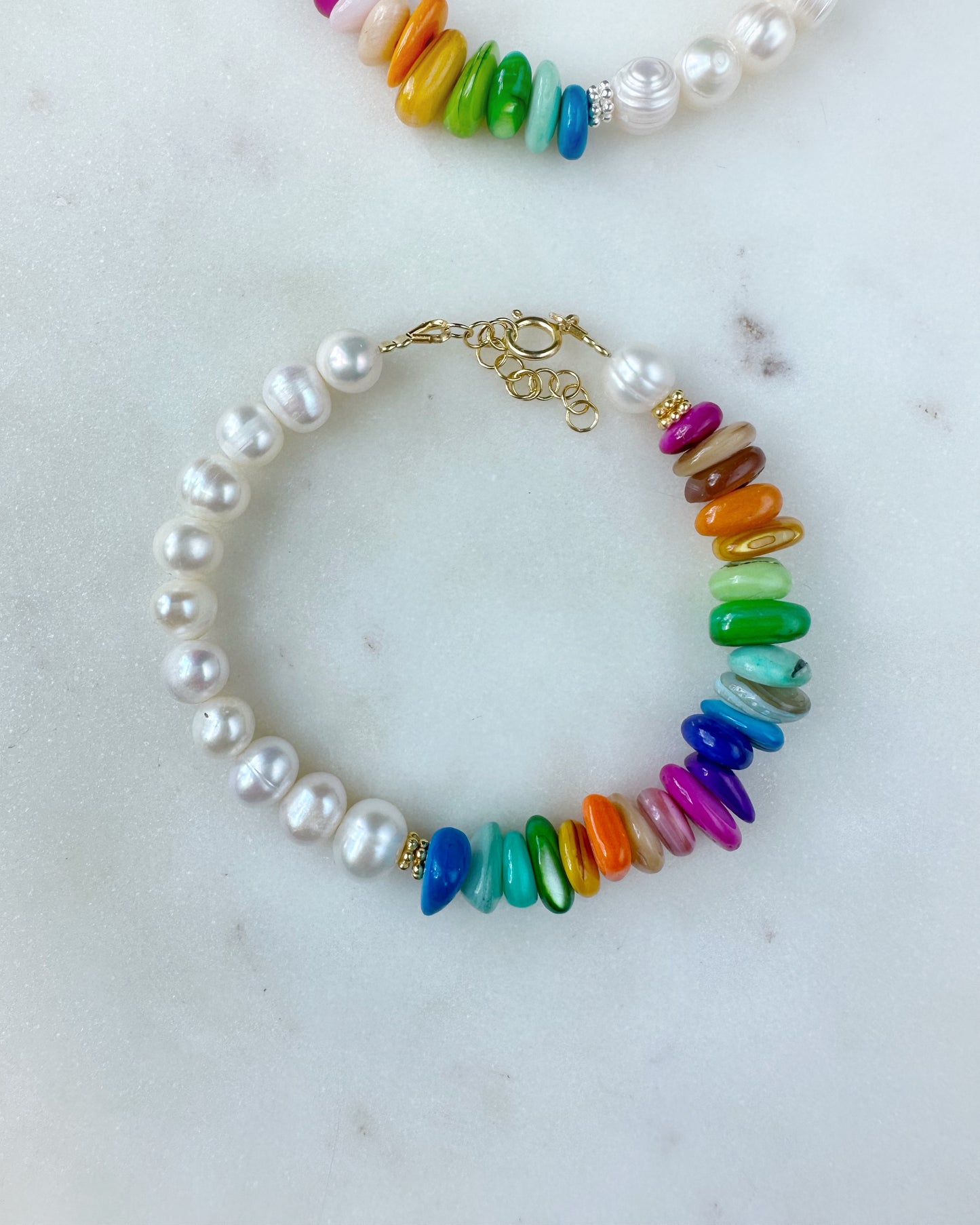 Seaside Rainbow bracelet