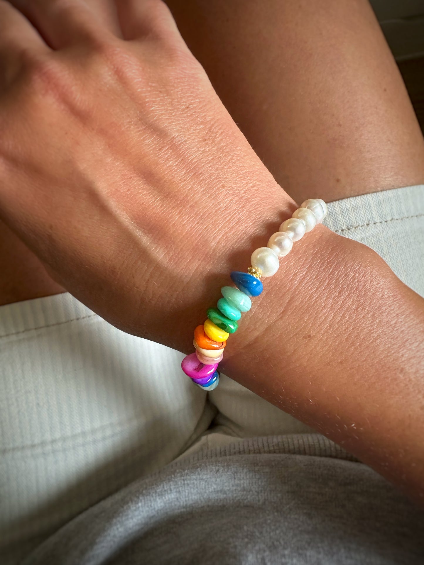 Seaside Rainbow bracelet