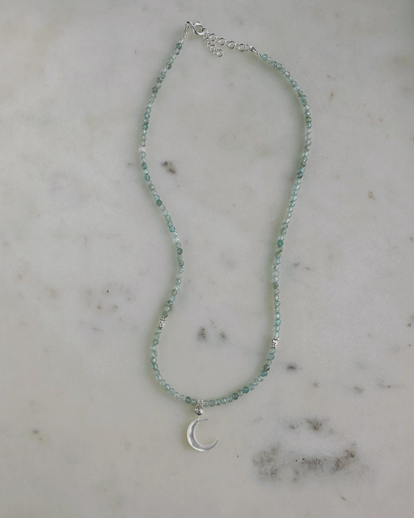 Moonlight rain necklace