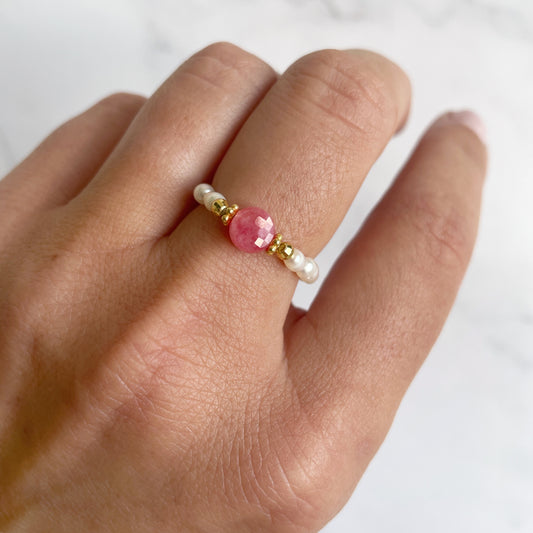 Raspberry Love ring