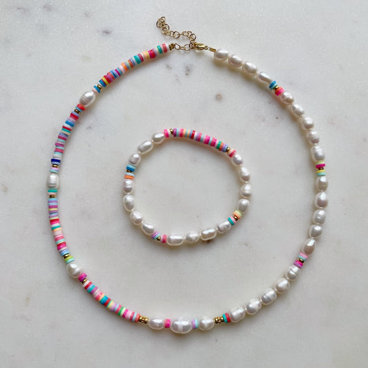 Samana Bay necklace & bracelet set