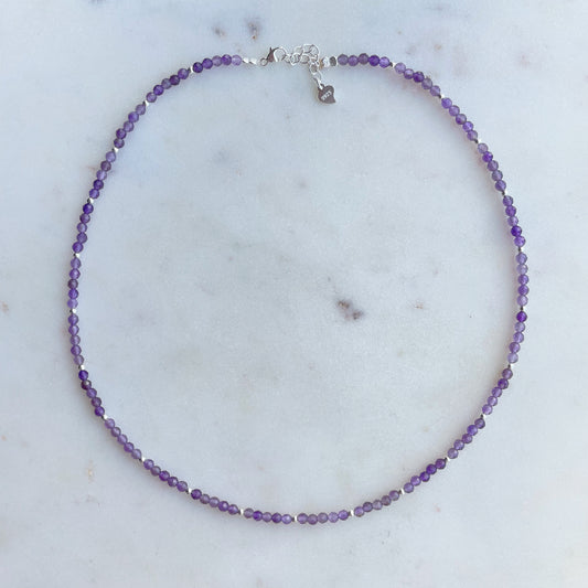 Amethyst necklace