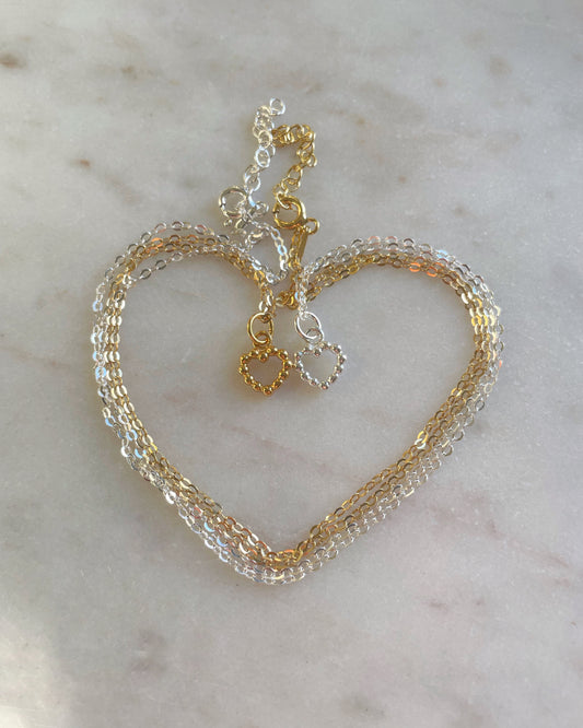 Bubble Heart necklace