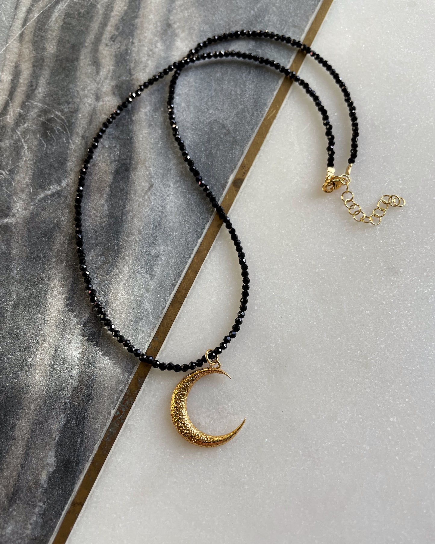 Black Luna necklace