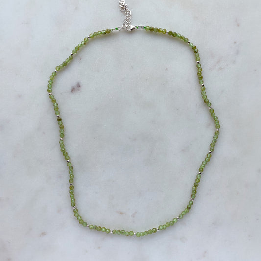 Peridot necklace