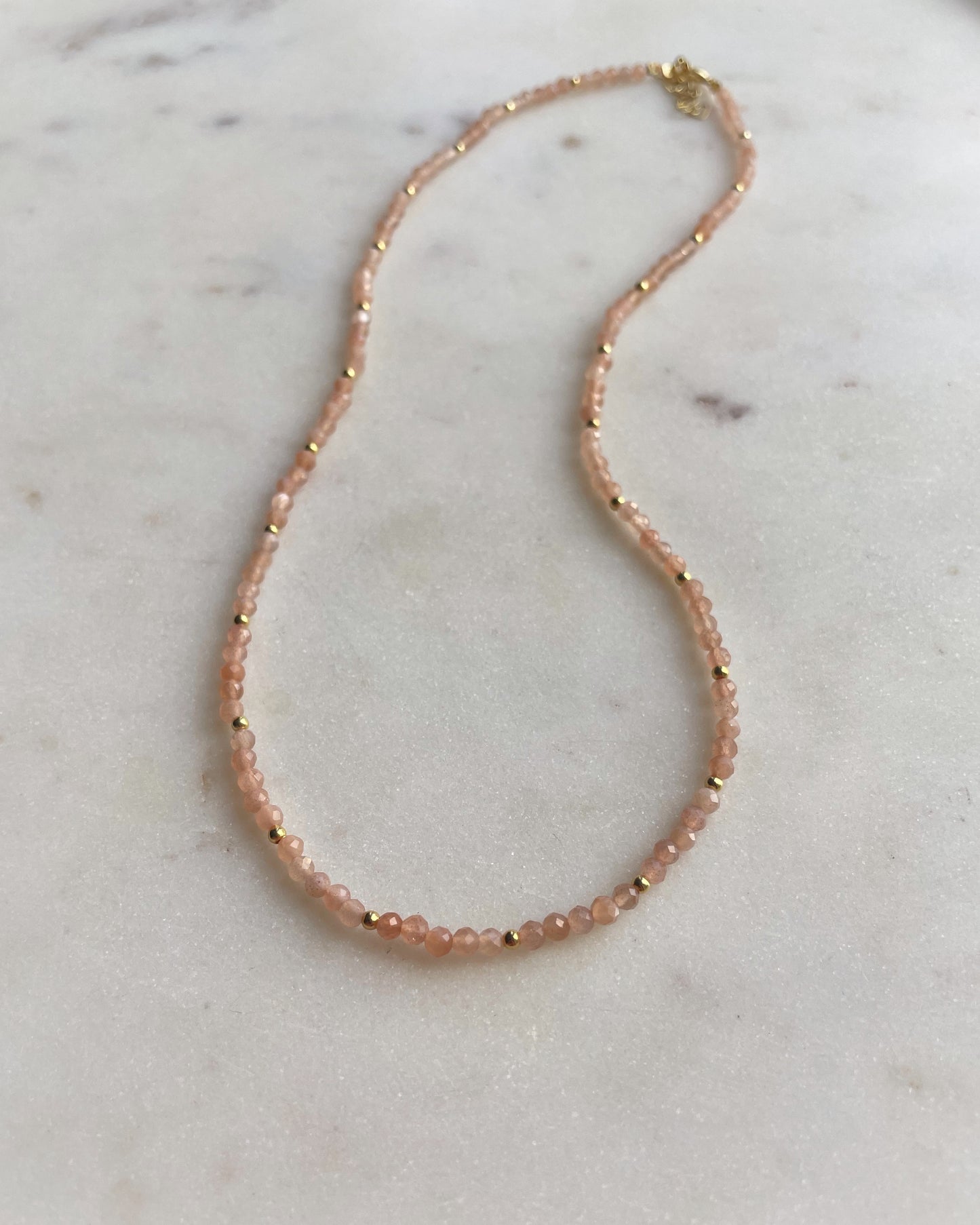 Sunstone necklace