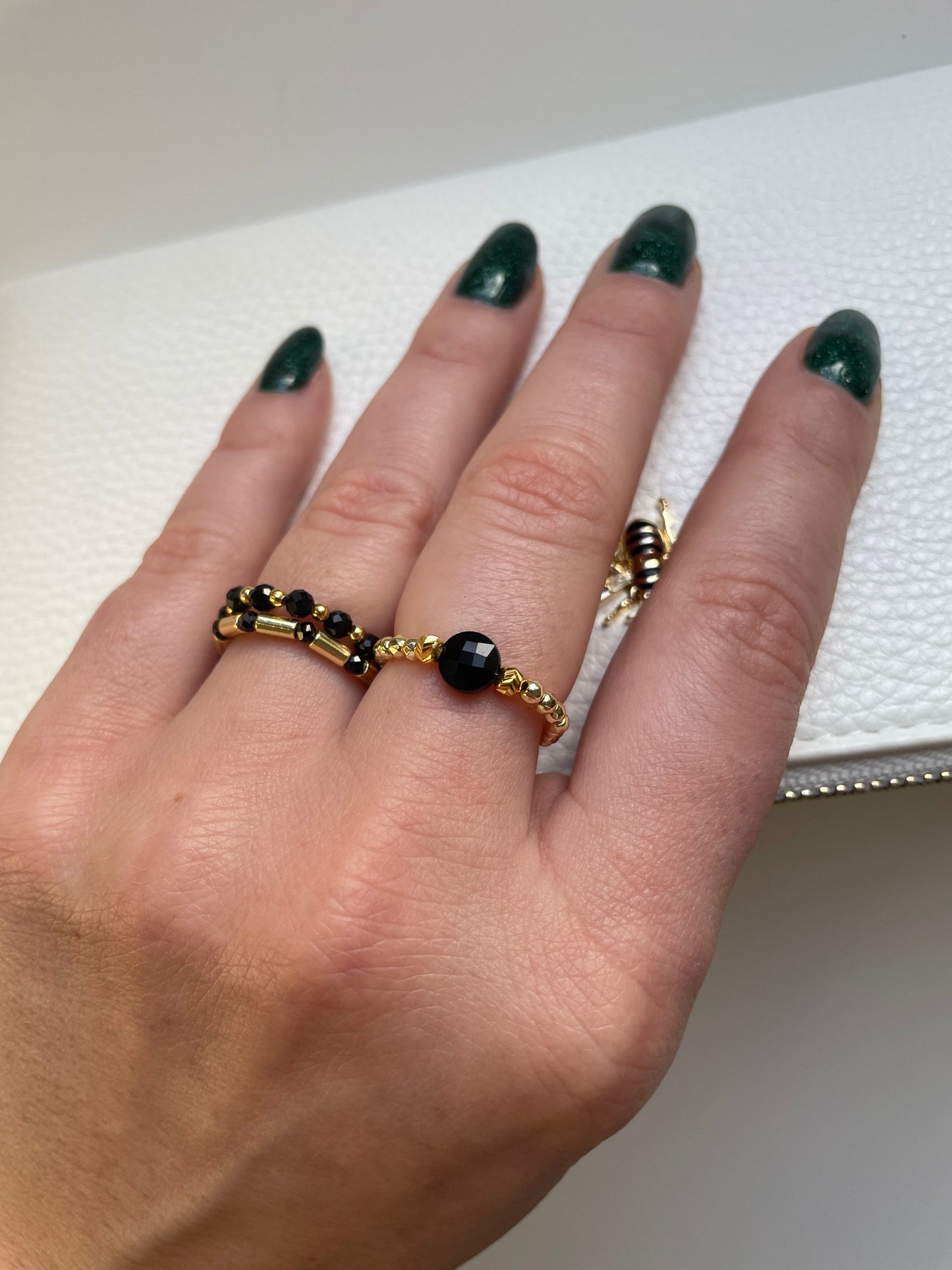 Black Tourmaline ring