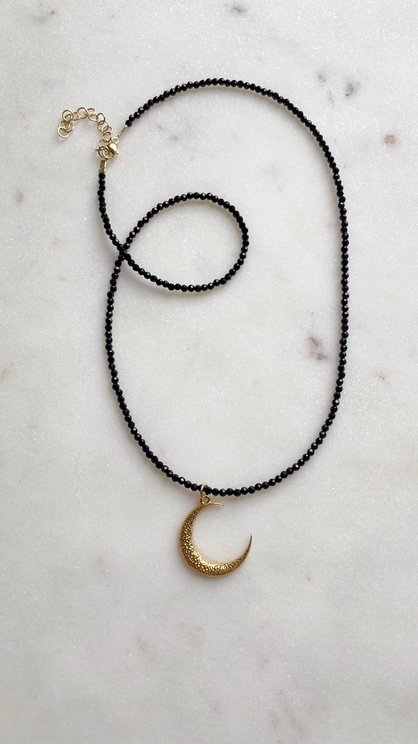 Black Luna necklace