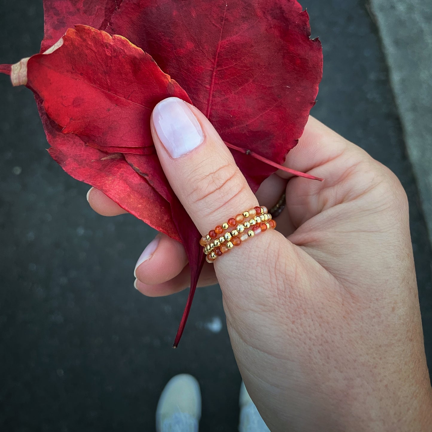 Carnelian ring