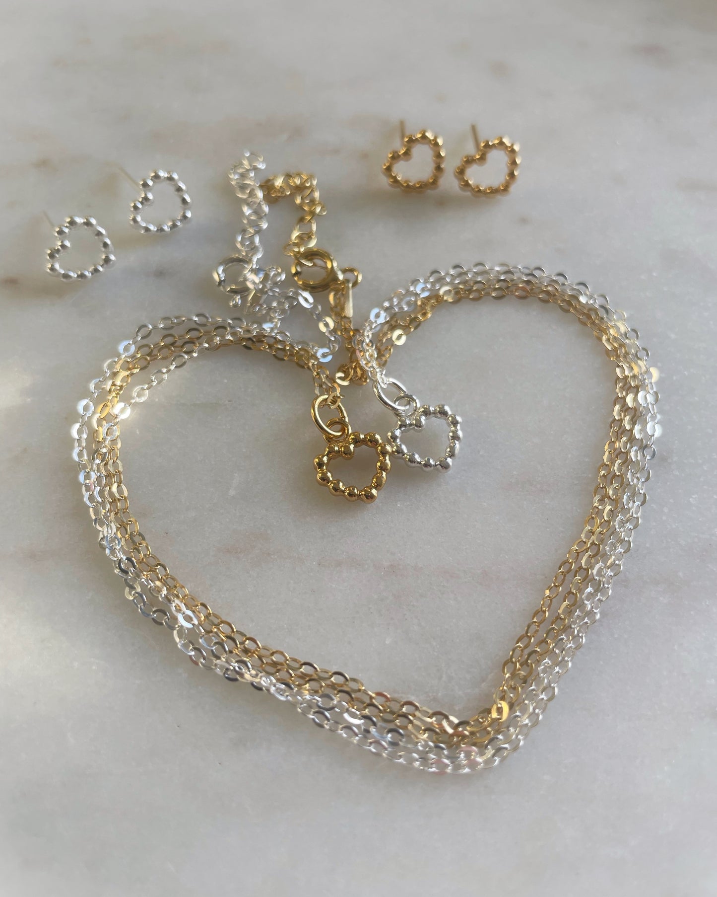 Bubble Heart necklace