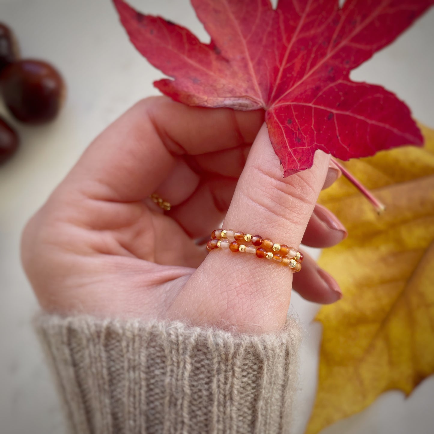 Carnelian ring