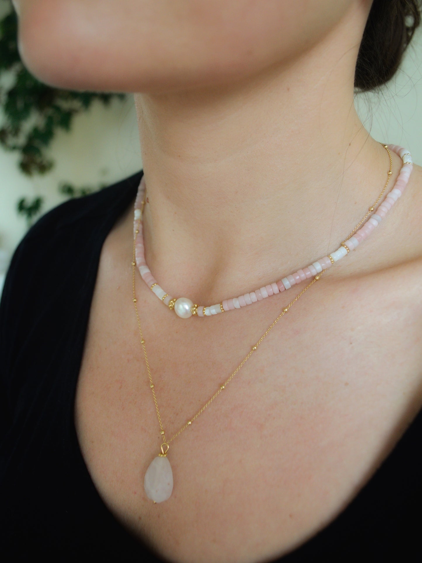 Pink Muse necklace