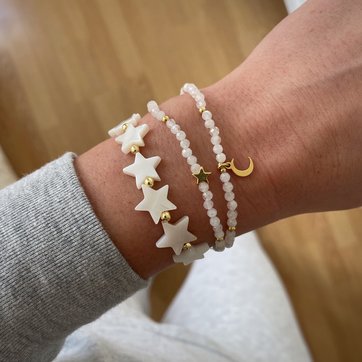 Moonstone & Stars