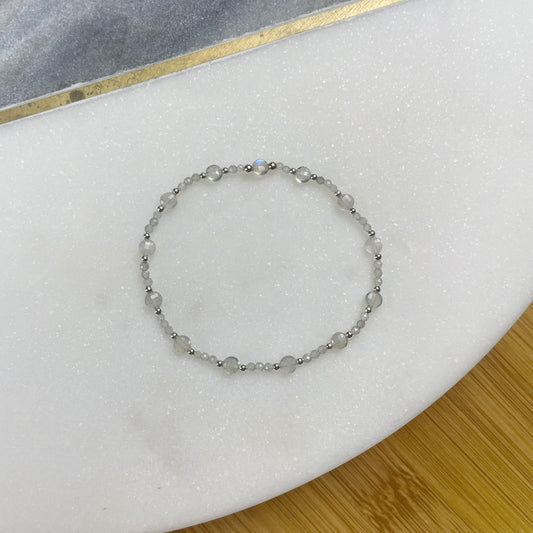 Labradorite Coins bracelet