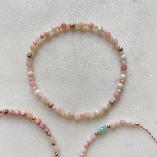 Pink Opal bracelet