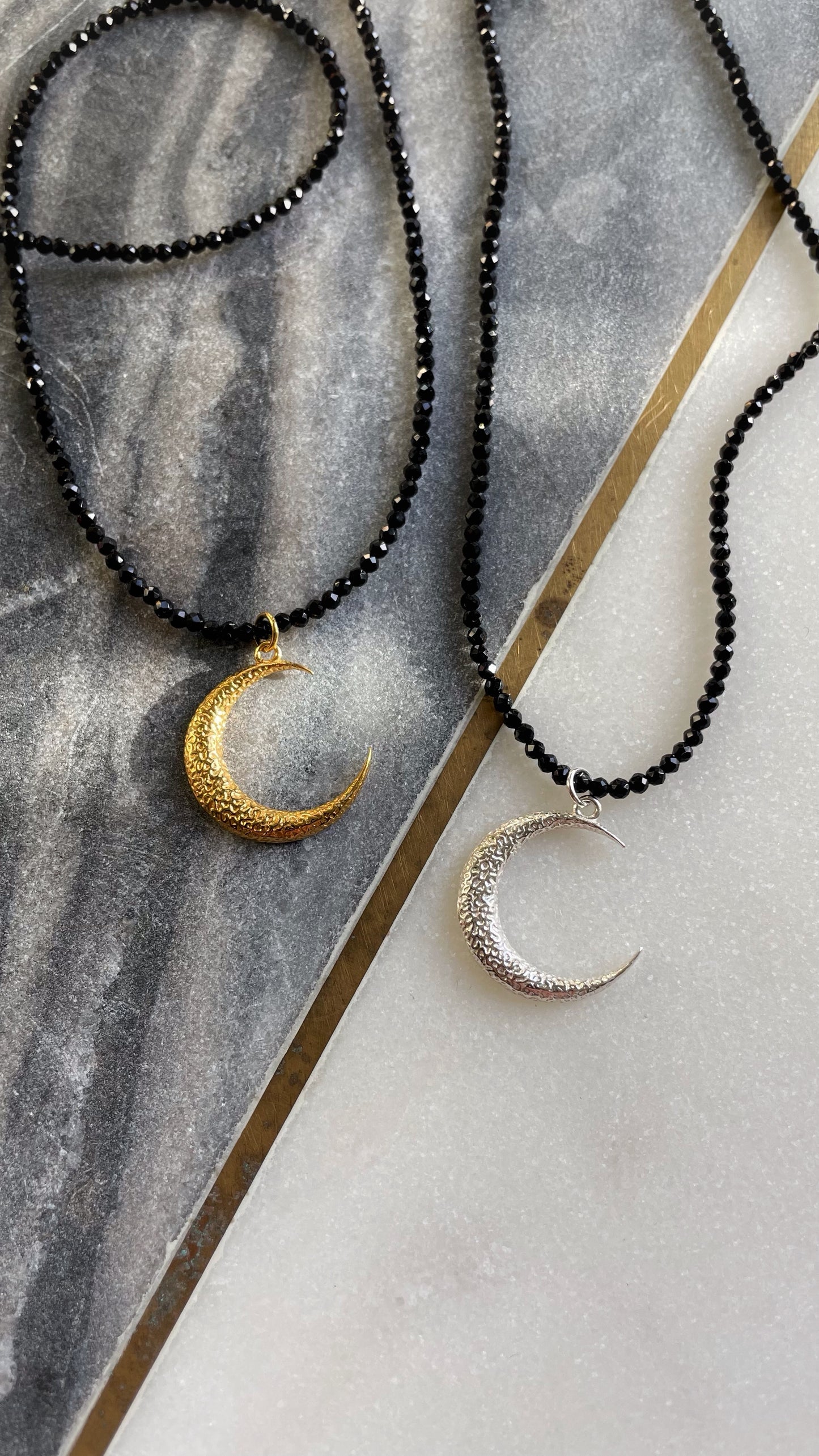 Black Luna necklace