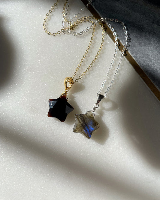 Labradorite Star necklace