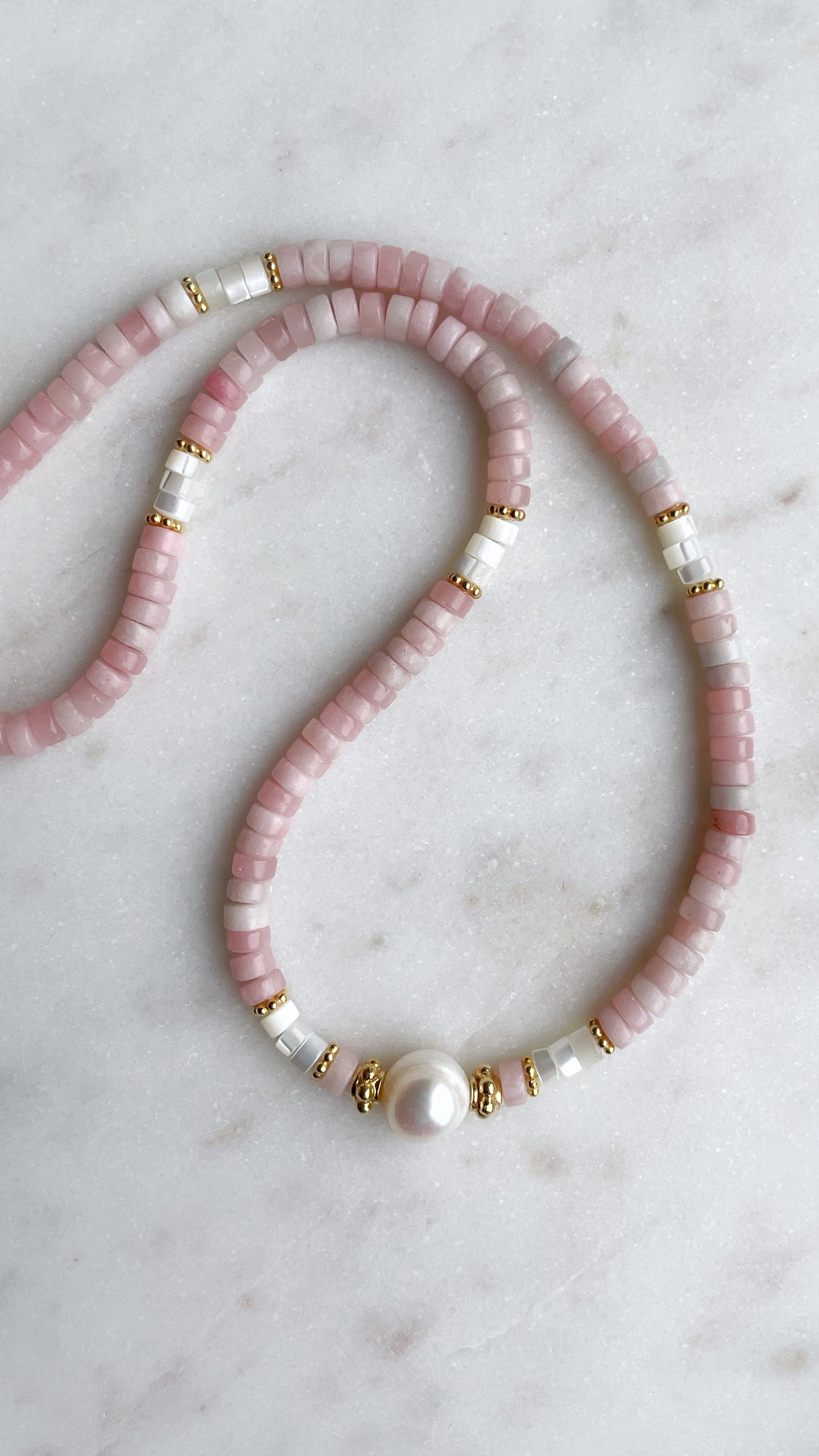 Pink Muse necklace