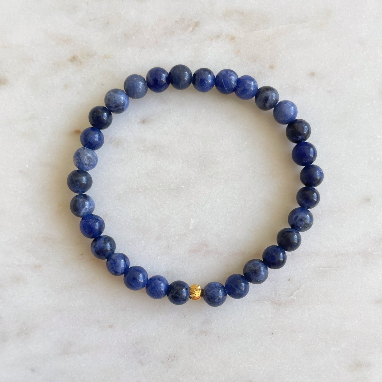 Full Moon - Sodalite bracelet for clarity and emotional balance