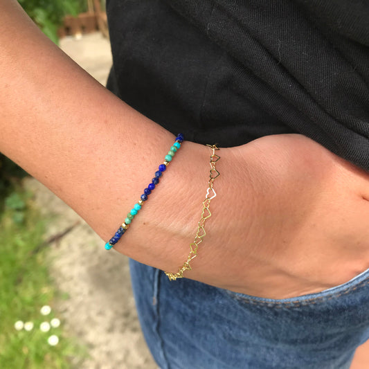 Turquoise and Lapis Lazuli bracelet