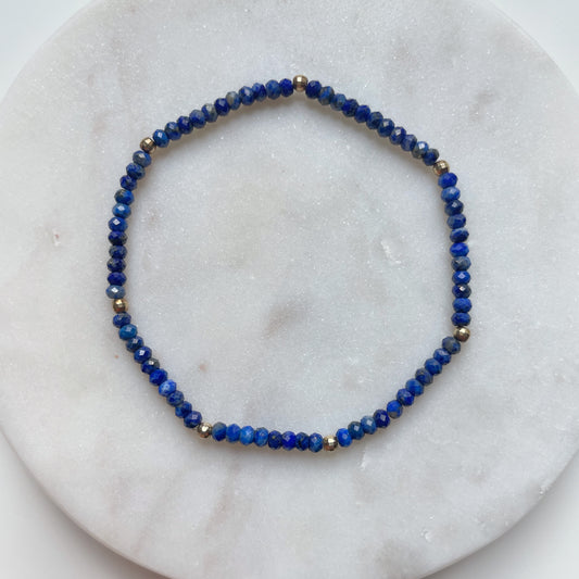 Lapis lazuli bracelet