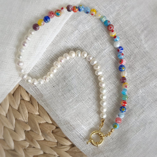 Ocean Flowers necklace