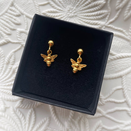 Bee earrings