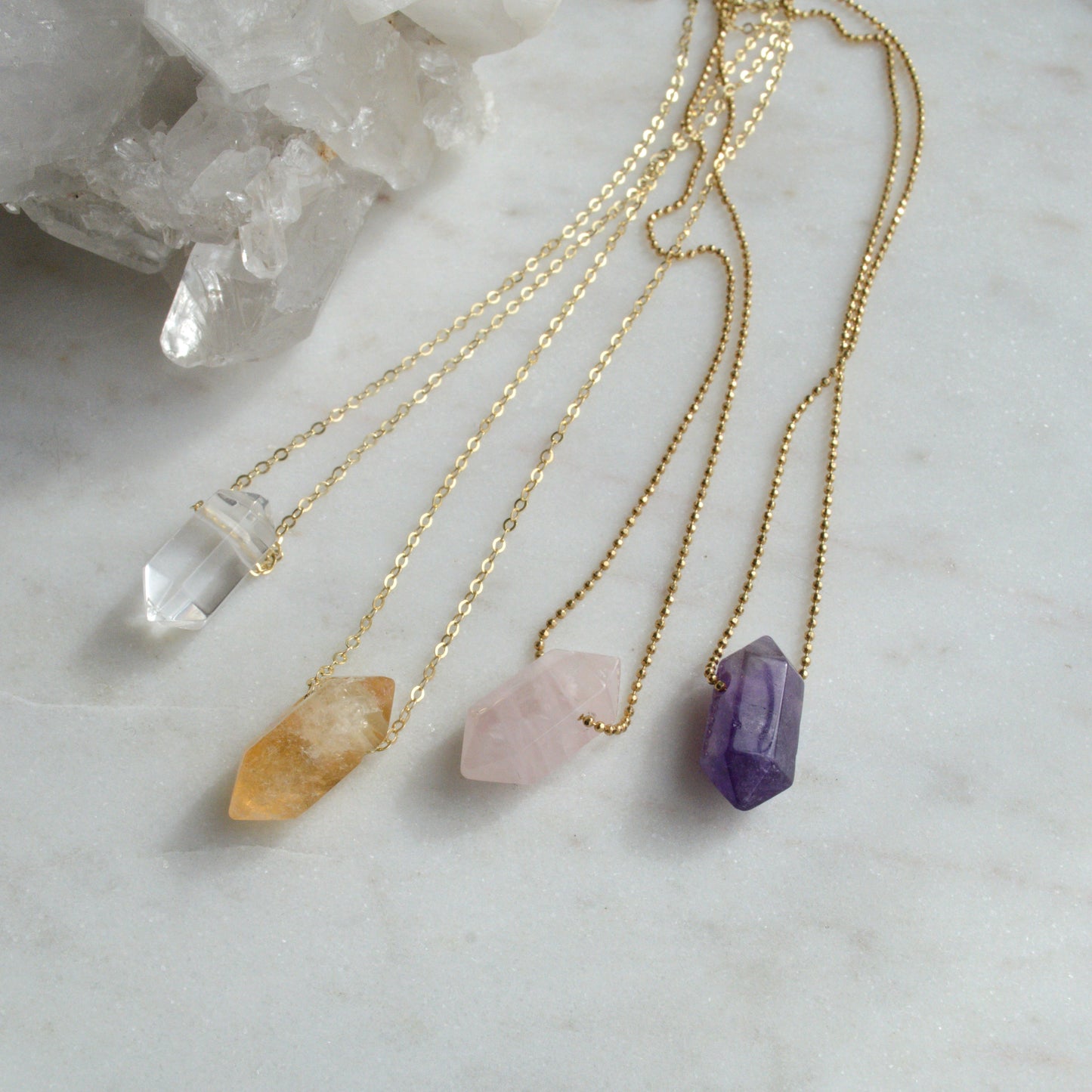 Amethyst on chain