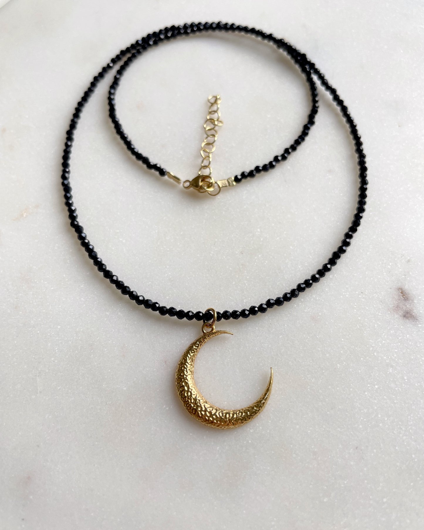 Black Luna necklace