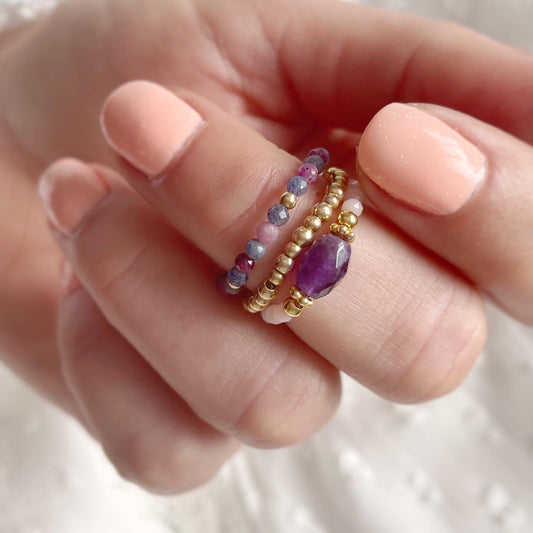 Deep Amethyst Ring