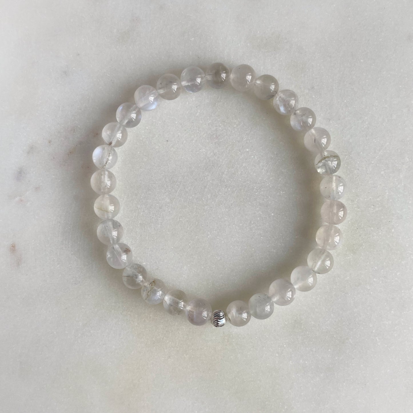 Full Moon - Moonstone bracelet for intuition, harmony and inner growth