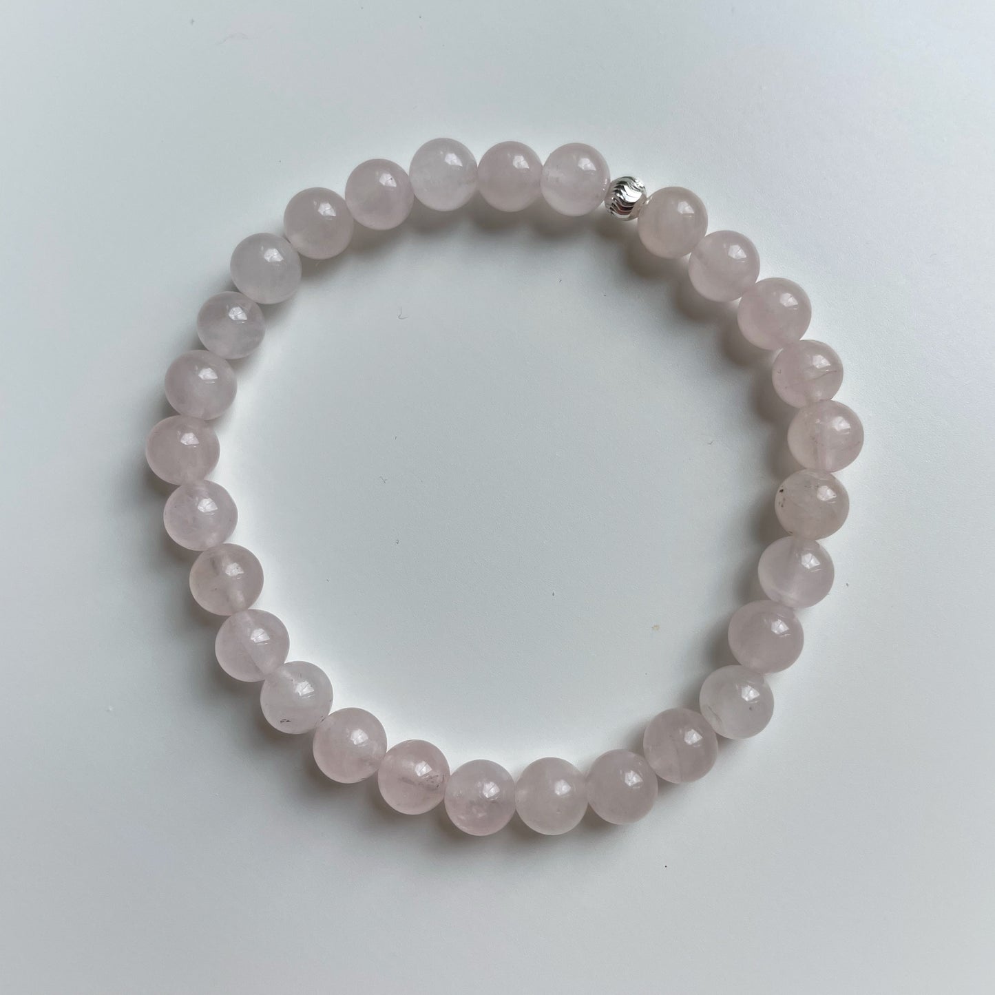 Full Moon - Rose Quartz bracelet for love and joy