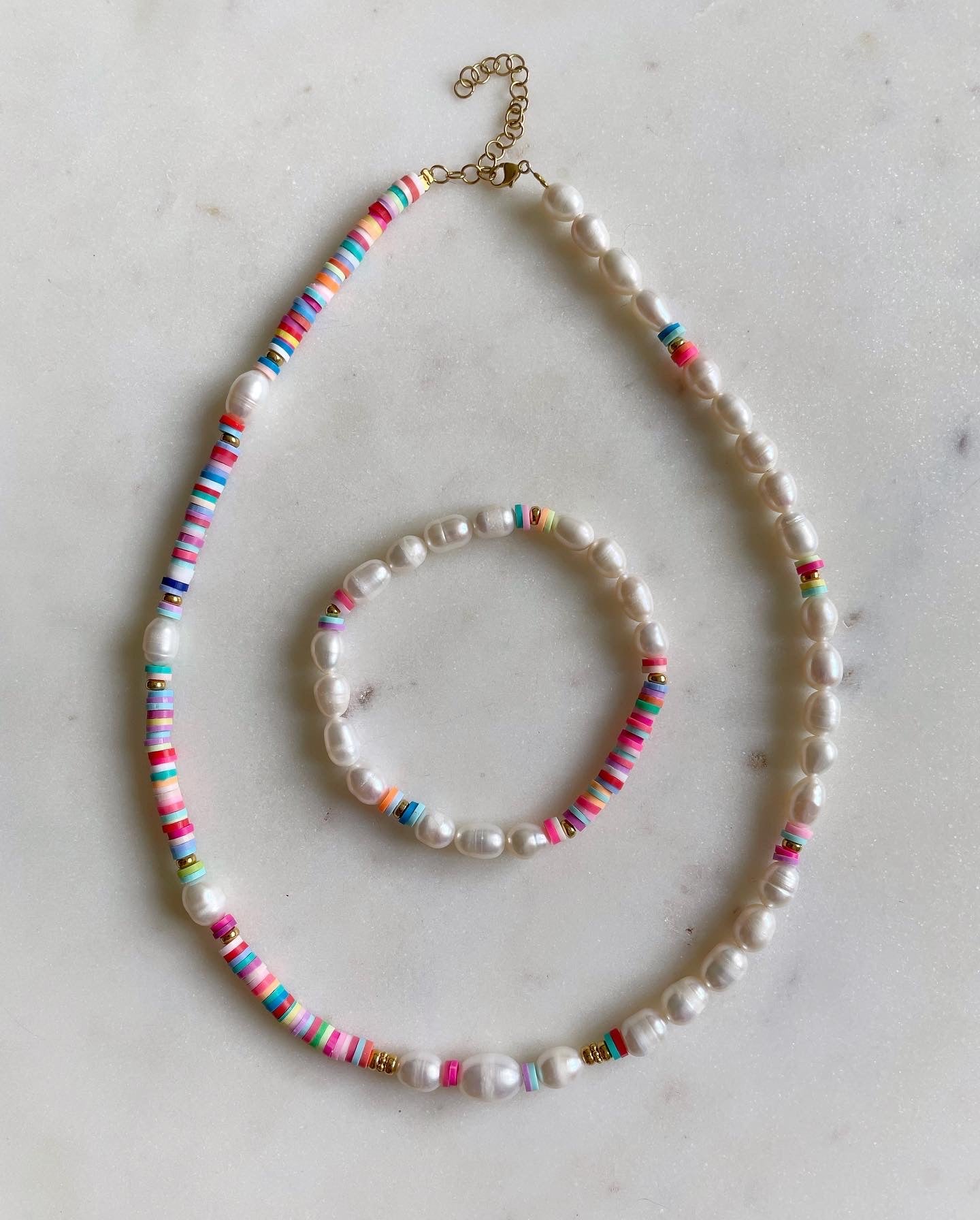Samana Bay necklace & bracelet set