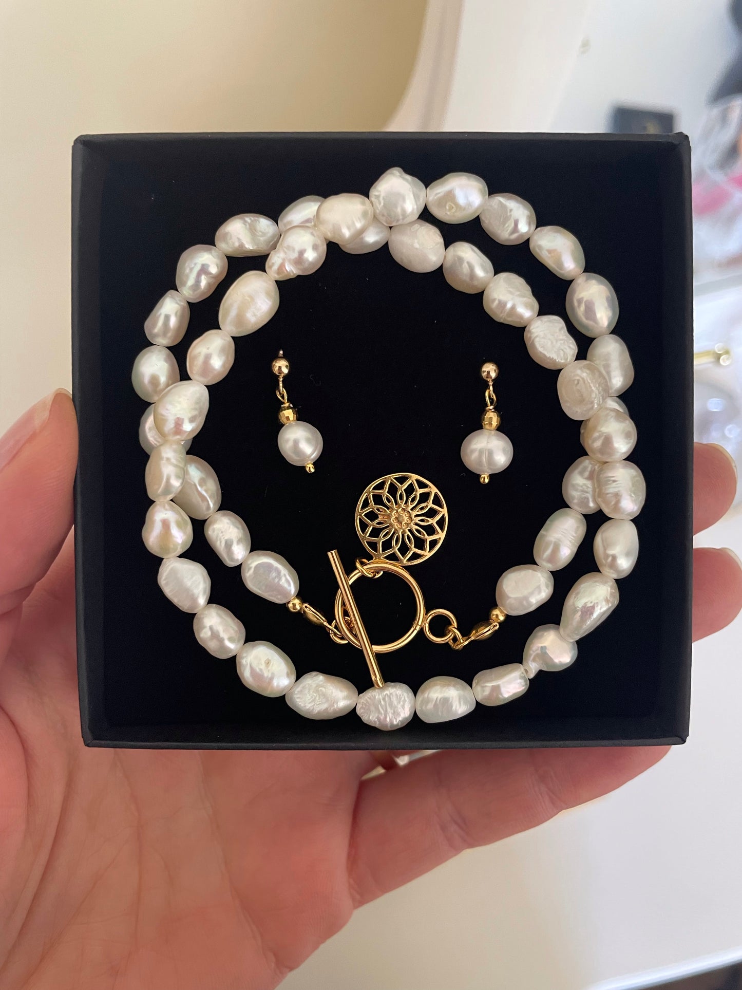 Pearls with Mandala