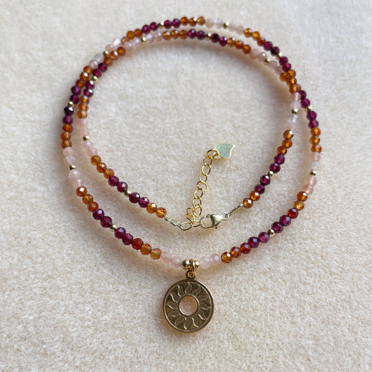 Autumn Sun necklace